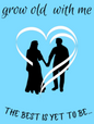 Grow Old With Me Blanket - Heart Couple
