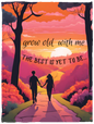 Grow Old With Me Blanket