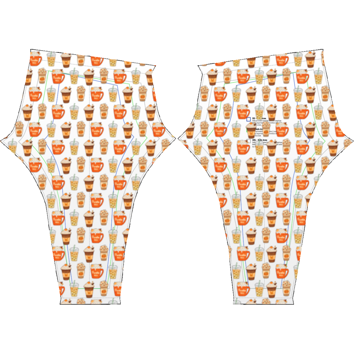 Pumpkin Drinks Leggings