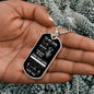 TO MY SON |THIS OLD LION DOGTAG