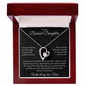 TO MY DEAREST DAUGHTER | LOVEKNOT NECKLACE