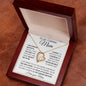 To My Caring Mom | Forever Love Necklace