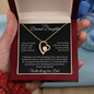 TO MY DEAREST DAUGHTER | LOVEKNOT NECKLACE