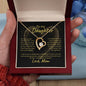 To My Daughter - My Most Cherished Gift | Forever Love Necklace
