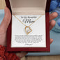To My Beautiful Mom | Forever Love Necklace