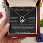 TO MY DEAREST DAUGHTER | LOVEKNOT NECKLACE