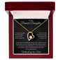 TO MY DEAREST DAUGHTER | LOVEKNOT NECKLACE
