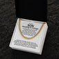 TO MY SON | HEADING TO COLLEGE | CUBAN LINK CHAIN