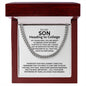 TO MY SON | HEADING TO COLLEGE | CUBAN LINK CHAIN
