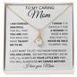 To My Caring Mom | Alluring Beauty Necklace