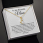 To My Beautiful Mom | Alluring Beauty Necklace
