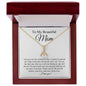 To My Beautiful Mom | Alluring Beauty Necklace