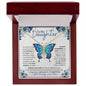 TO MY DAUGHTER ALLURING BEAUTY NECKLACE