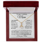 To My Caring Mom | Alluring Beauty Necklace