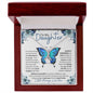 TO MY DAUGHTER ALLURING BEAUTY NECKLACE