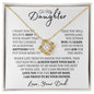 To My Daughter | I Want You to Believe | Love Knot Necklace