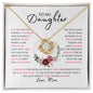 TO MY DAUGHTER | LOVEKNOT NECKLACE