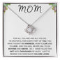 MOM FOR ALL YOU ARE | LOVE KNOT NECKLACE