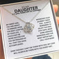TO MY DAUGHTER | AS YOU HEAD OFF TO COLLEGE | LOVE KNOT NECKLACE