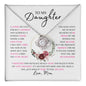 TO MY DAUGHTER | LOVEKNOT NECKLACE
