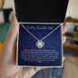 To My Beautiful Wife Loveknot Necklace
