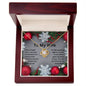 TO MY WIFE | LOVE KNOT NECKLACE