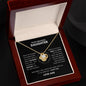 To My Beautiful Daughter | From the Moment You Were Born | Love Knot Necklace
