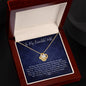 To My Beautiful Wife Loveknot Necklace