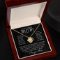 To My Loving Mom | Love Knot Necklace