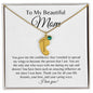 Beautiful Mom | Personalized Baby Feet Necklace