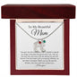 Beautiful Mom | Personalized Baby Feet Necklace