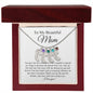 Beautiful Mom | Personalized Baby Feet Necklace