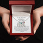 Beautiful Mom | Personalized Baby Feet Necklace