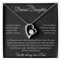 TO MY DEAREST DAUGHTER | LOVEKNOT NECKLACE