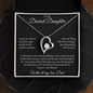 TO MY DEAREST DAUGHTER | LOVEKNOT NECKLACE