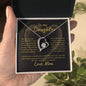 To My Daughter - My Most Cherished Gift | Forever Love Necklace