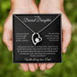 TO MY DEAREST DAUGHTER | LOVEKNOT NECKLACE