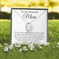 To My Beautiful Mom | Forever Love Necklace