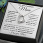 To My Caring Mom | Forever Love Necklace
