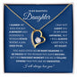 TO MY BEAUTIFUL DAUGHTER | Forever Love Necklace