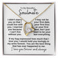 To My Beautiful Soulmate | Forever Love Necklace