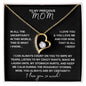 To My Precious Mom | Forever Love Necklace