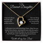 TO MY DEAREST DAUGHTER | LOVEKNOT NECKLACE
