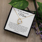 To My Beautiful Mom | Forever Love Necklace