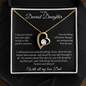 TO MY DEAREST DAUGHTER | LOVEKNOT NECKLACE