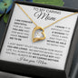 To My Caring Mom | Forever Love Necklace