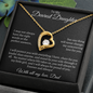 TO MY DEAREST DAUGHTER | LOVEKNOT NECKLACE