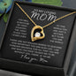 To My Loving Mom | Forever Love Necklace