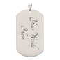 To My Sweet Girl Dog Tag