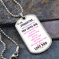 Daughter Dog Tag Necklace